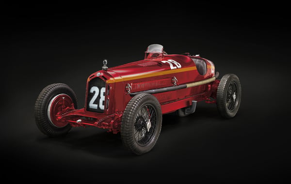 Italeri ALFA ROMEO 8C 2300 Monza Klassisk bilmodel Monteringssæt 1:12