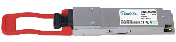 BlueOptics QSFP-100G-ER4L-BO modul til netværksmodtager Fiberoptisk 100000 Mbit/s QSFP28