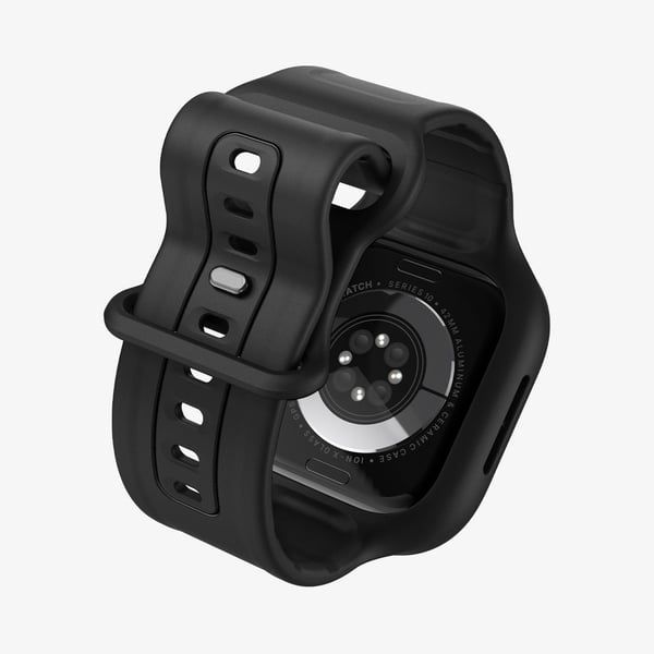 Miniatyrbillede 9 af 12: Spigen Vault Pro Etui + bånd Sort Rustfrit stål, Termoplastisk polyurethan (TPU)
