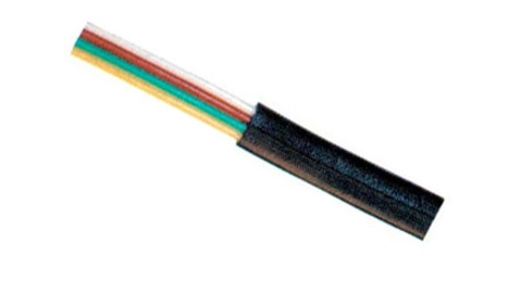 shiverpeaks BS76106 telefonkabel 100 m Sort