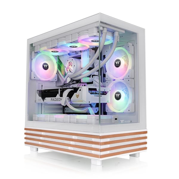 Pikkukuva 1 / 6: Thermaltake View 270 Plus WS ARGB Snow Midi Tower Valkoinen