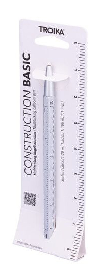 Miniatyrbild 2 av 4: TROIKA CONSTRUCTION BASIC Svart Kulspetspenna med multifunktion 1 styck