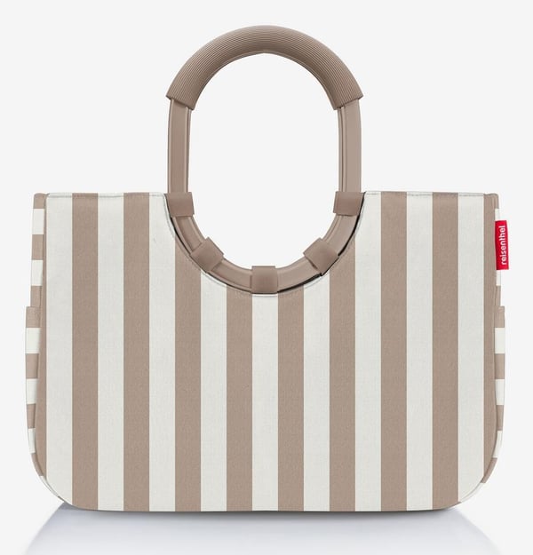 Reisenthel loopshopper M Beige, Ruskea Kantokassi