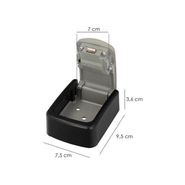 Wolfpack Caja De Seguridad Para Llaves Con Codigo 95x75x37 mm.