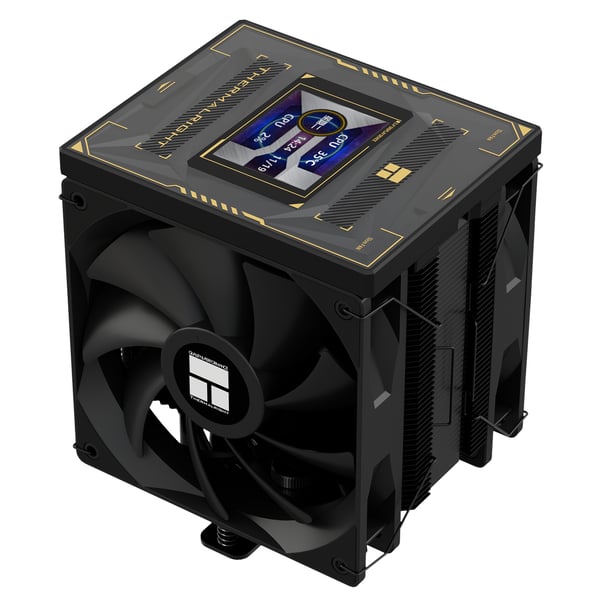 Miniatyrbild 3 av 5: Thermalright Burst Assassin 120 Vision Processor VGA-kylare 12 cm Svart