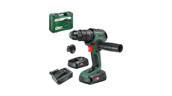 Bosch AdvancedImpact 18V-80 QuickSnap 1950 RPM utan nyckel 890 g Svart, Grön