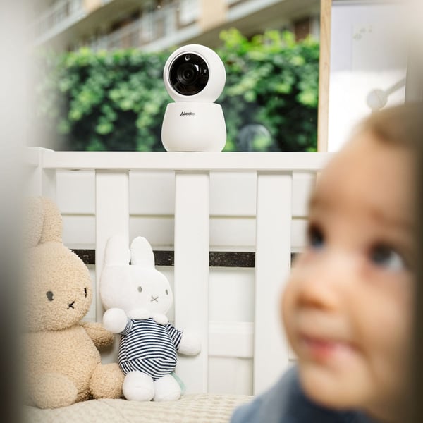 Alecto DVM2050 Baby videoskærm 300 m FHSS Sort, Hvid