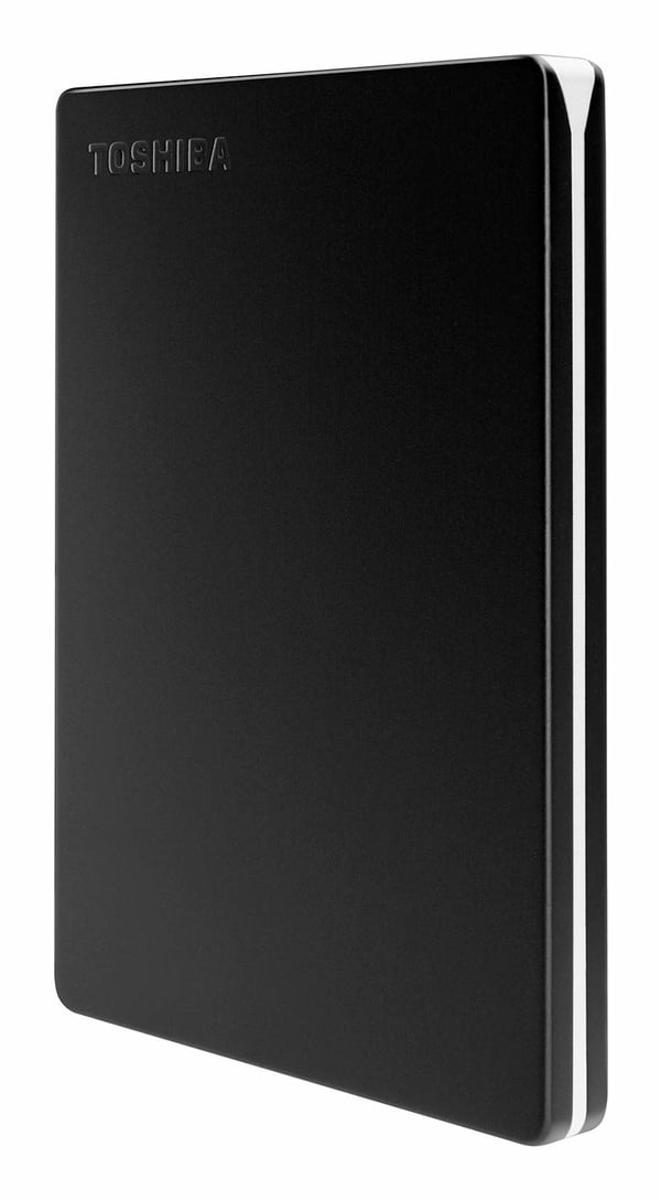Toshiba Canvio Slim externa hårddiskar 2 TB 2.5" Micro-USB B 3.2 Gen 1 (3.1 Gen 1) Svart