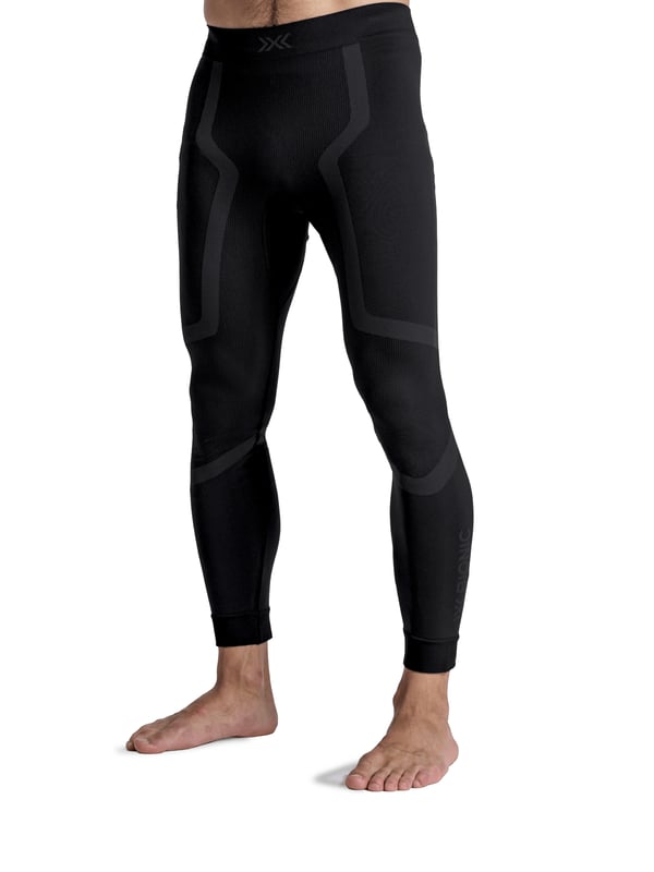 X-BIONIC X-Ential Long Tights Men Hanstik Sort Polyamid, Elastin