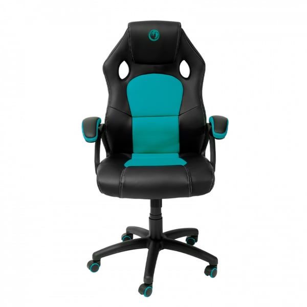 NACON PCCH-310 video spillestol Universal gamingstol Polstret sæde Sort, Turkis NACON PCCH-310 video spillestol Universal gamingstol Polstret sæde Sort, Turkis