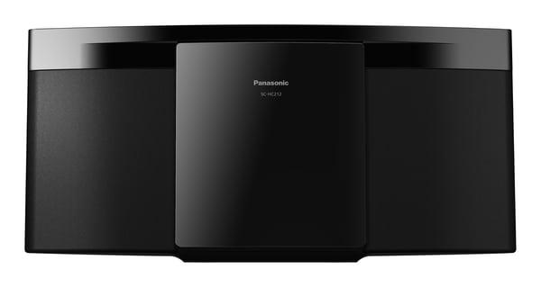 Pikkukuva 1 / 3: Panasonic SC-HC212 Kodin mikroaudiojärjestelmä 20 W Musta