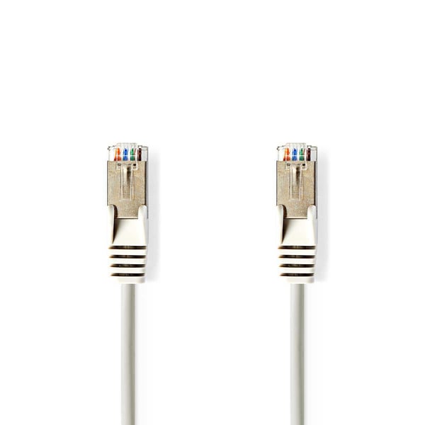 Nedis CCGP85121GY75 netværkskabel Grå 7,5 m Cat5e SF/UTP (S-FTP)
