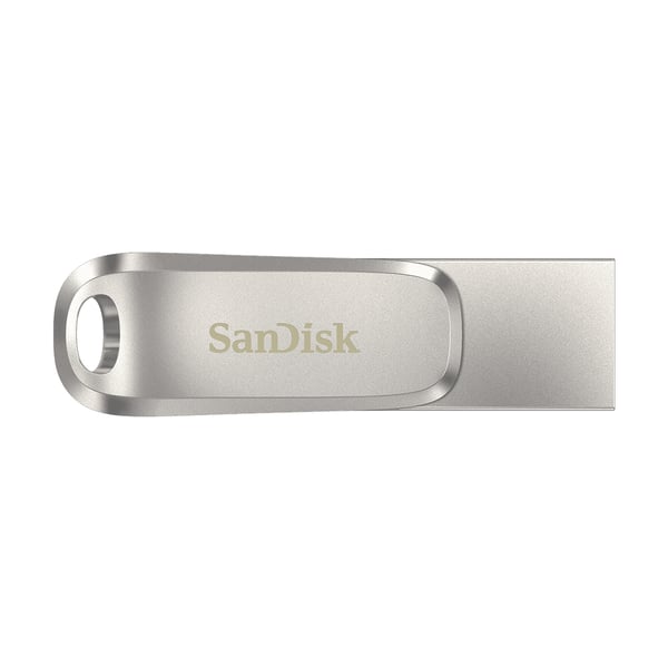 Pikkukuva 8 / 10: SanDisk Ultra Dual Drive Luxe USB-muisti 64 GB USB Type-A / USB Type-C 3.2 Gen 1 (3.1 Gen 1) Ruostumaton teräs