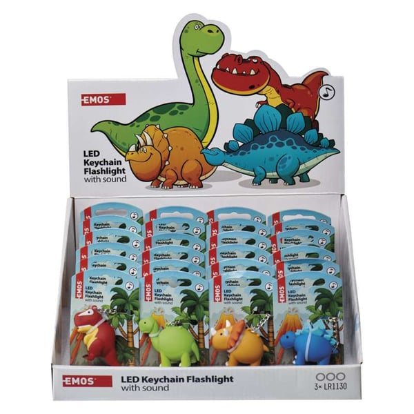 Miniatyrbillede 1 af 6: Emos P4711 lommelygte Flerfarvet Hånd lommelygte LED