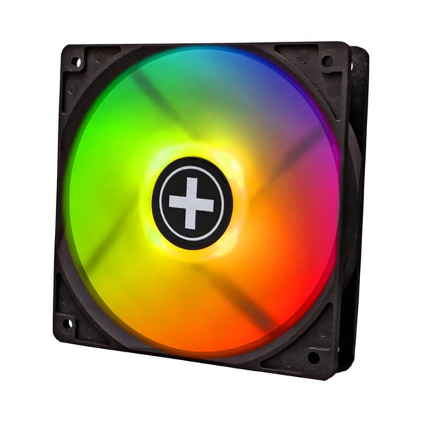 Miniatyrbild 3 av 9: Xilence Performance A+ XF063 Datorväska Fan 12 cm Svart 1 styck