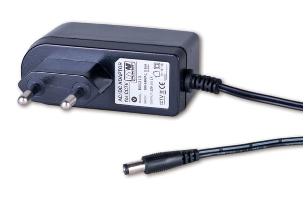 Strømadapter 12V 1A 12W EB1212 MW Power