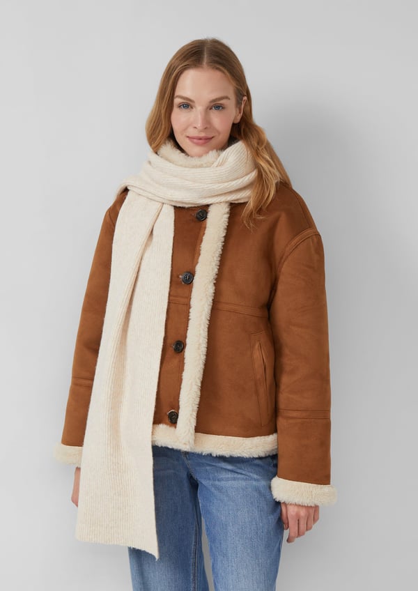 s.Oliver 2169602.81W1.ONESIZE halsbeklädnad Beige
