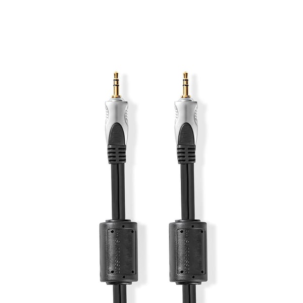 Nedis CAGC22000AT50 lydkabel 5 m 3.5mm Anthracit Nedis CAGC22000AT50 lydkabel 5 m 3.5mm Anthracit