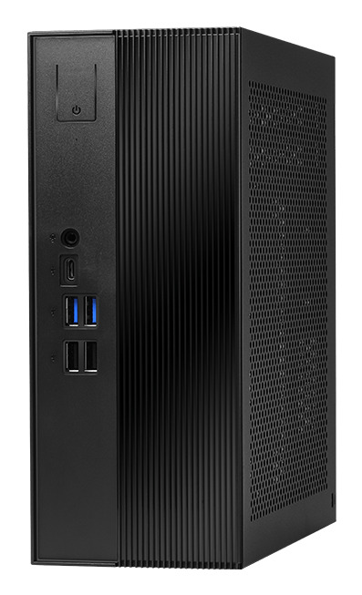 Miniatyrbillede 1 af 5: Asrock DeskSlim B760 Nettop Sort Intel B760 LGA 1700