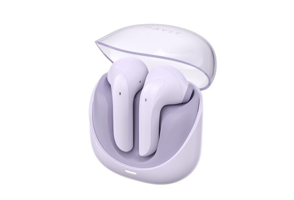 Miniatyrbild 7 av 7: Havit 6939119079086 hörlur och headset Hörlurar Trådlös I öra Musik Bluetooth Violett