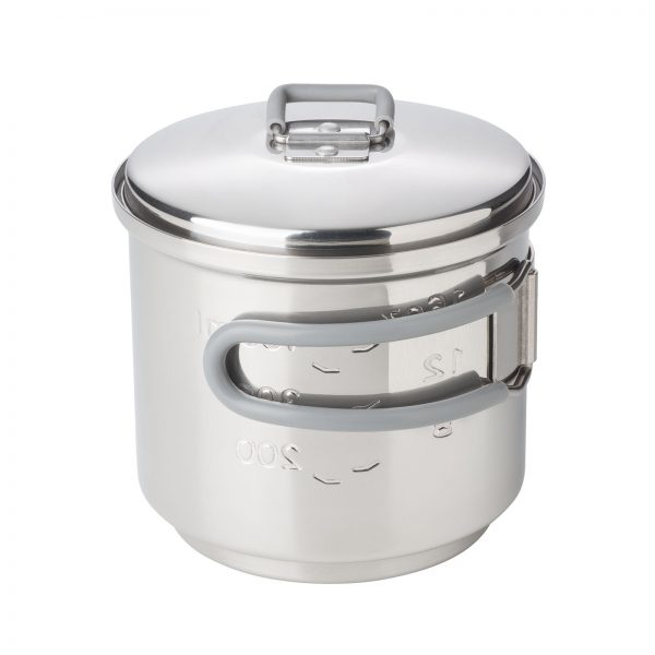 Pikkukuva 2 / 3: ESBIT Cookset for solid fuel Purkki 0,585 L Ruostumaton teräs