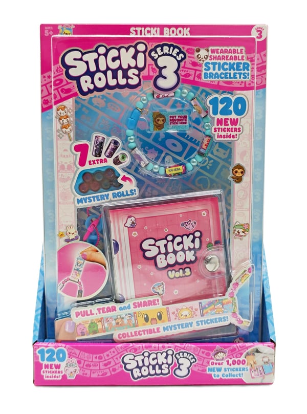 Miniatyrbillede 1 af 15: Sticki Rolls - S3 Sticki Book
