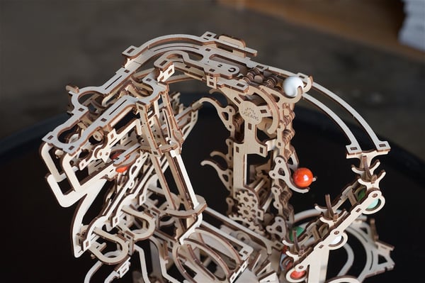 UGears Marble Run Chain Hoist model kit 3D-pussel 400 styck