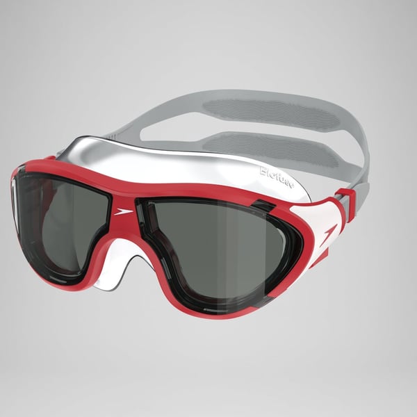 Pikkukuva 1 / 7: Speedo 800491800764 laitesukellus maski Punainen, Harmaa Lapsi