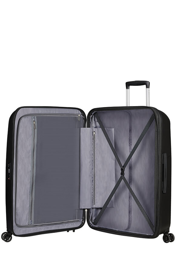 American Tourister BON AIR DLX Trolley Hård skal Sort 104 L Polypropylen (PP)