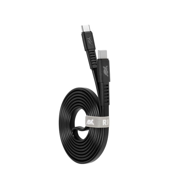 Rivacase PS6005 BK12 USB-kabel USB 2.0 2,1 m USB C 0,48 Gbit/sek. Sort
