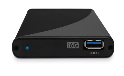 Miniatyrbillede 2 af 2: Fantec 225U3-6G Sort 2.5" USB-drevet