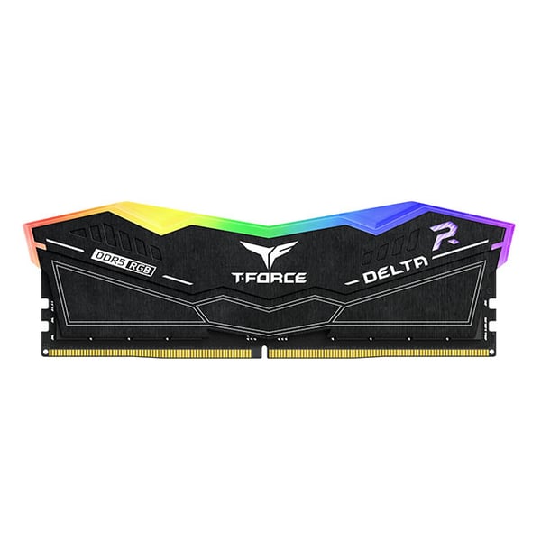 Miniatyrbillede 1 af 7: Team Group DELTA RGB hukommelsesmodul 32 GB 2 x 16 GB DDR5 288-pin DIMM Fejlkorrigerende kode