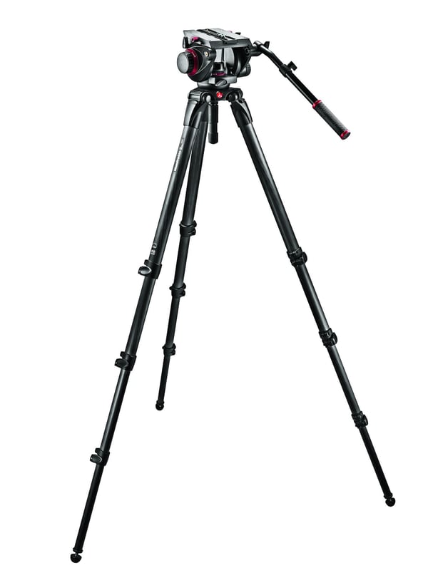 Manfrotto 509HD,536K stativ Digital/film kameror 3 ben Svart Manfrotto 509HD,536K stativ Digital/film kameror 3 ben Svart