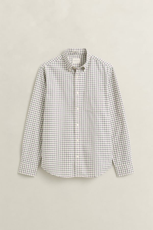 Miniatyrbild 8 av 8: Gant 3263004-130 Skjorta Button down-krage Långärmad Bomull
