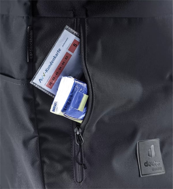 Miniatyrbillede 12 af 12: Deuter UP Stockholm rygsæk Fritidsrygsæk Sort Polyester