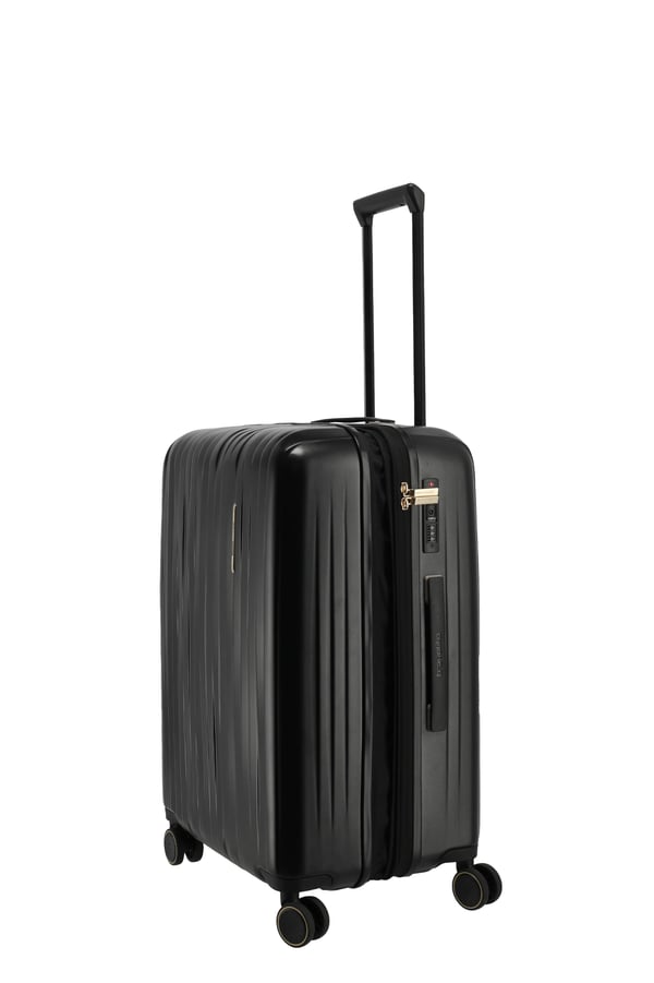 Miniatyrbillede 7 af 15: Travelite BARBARA NOVELTY Trolley Hård skal Sort 68 L Polykarbonat (PC), Genanvendt polyester