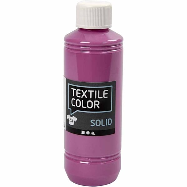 Creativ Company Textile Solid vesiohenteinen maali Purppura 250 ml Pullo 1 kpl