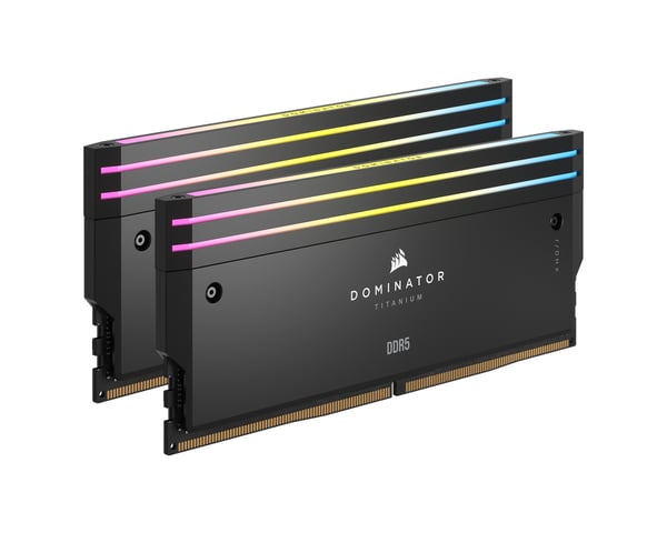 Miniatyrbild 3 av 7: Corsair Dominator Titanium CMP48GX5M2X7200C36 RAM-minnen 48 GB 2 x 24 GB DDR5 288-pin DIMM