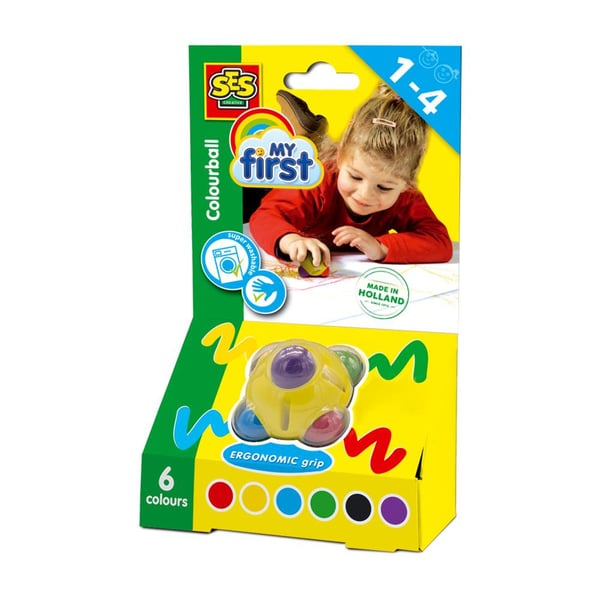Miniatyrbillede 1 af 5: SES Creative My First Colorball