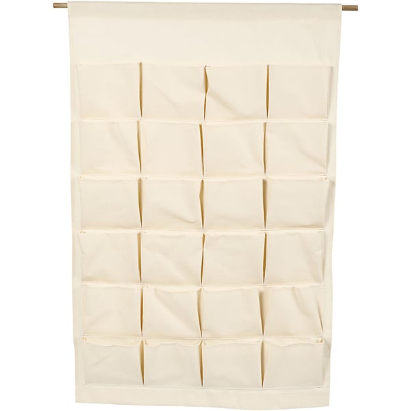 Miniatyrbillede 1 af 2: Creativ Company 49735 bøjleopbevaring organisator Beige