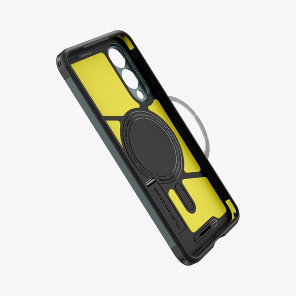 Spigen Tough Armor AI (MagFit) mobiltelefon etui 17 cm (6.7") Cover Grøn