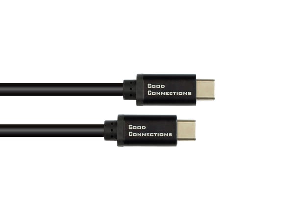 Miniatyrbillede 2 af 2: Alcasa 2213-SF010S USB-kabel USB 2.0 1 m USB C 0,48 Gbit/sek. 100 W Sort