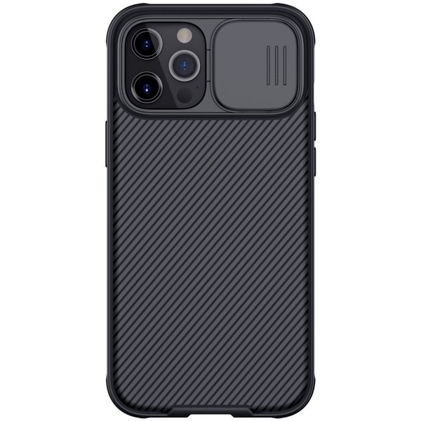 Miniatyrbillede 1 af 4: Nillkin CAM-SH-PRO-MAG IP-12 PRO MAX BLACK mobiltelefon etui 17 cm (6.7") Cover Sort