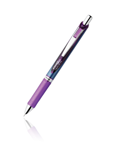 Pentel EnerGel RTX Fin Optrækkelig gel pen Violet 1 stk