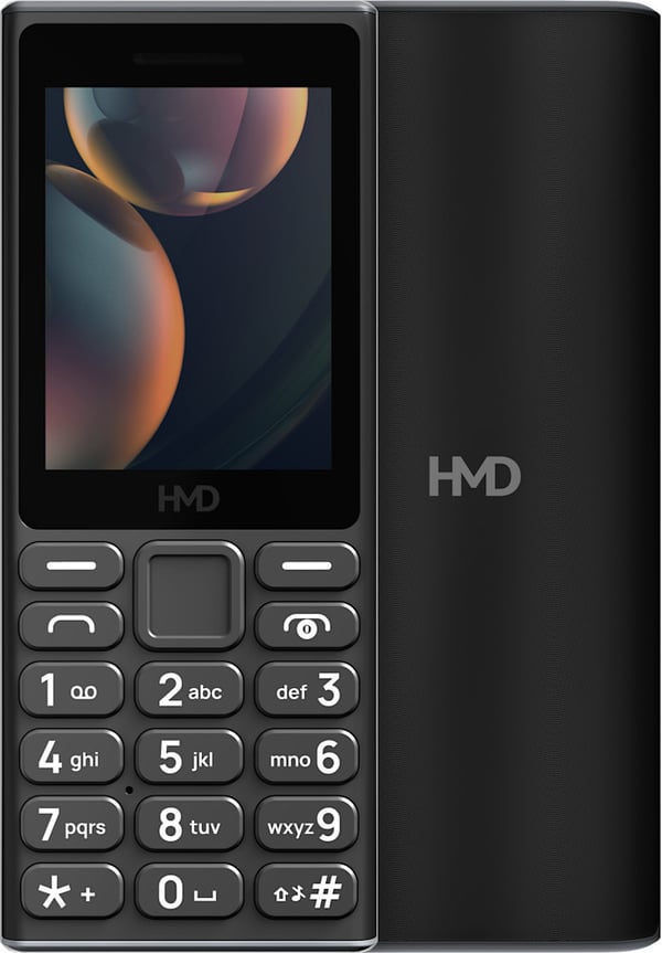 HMD 105 4G 6,1 cm (2.4") 92,99 g Sort Feature telefon
