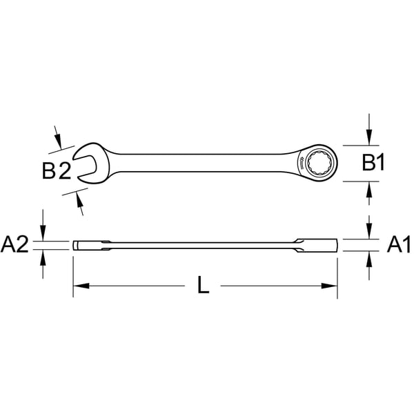 Brilliant Tools BT013710 lenkkiavainsarja