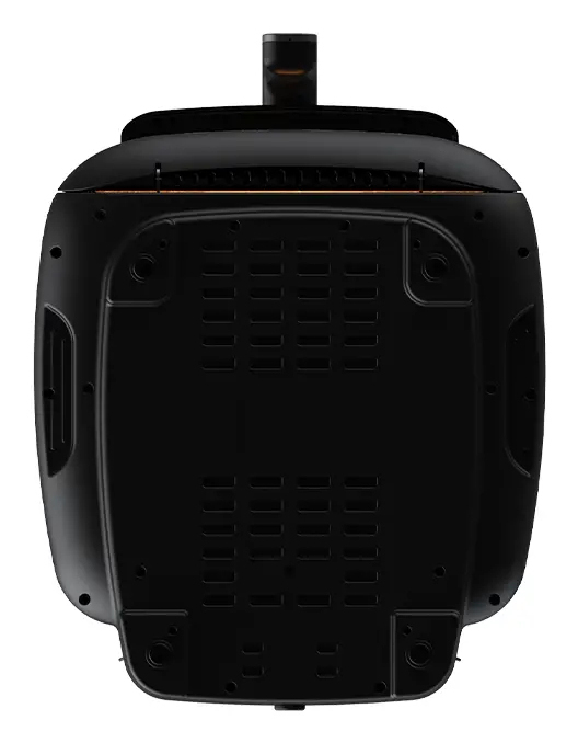 Midea MAD1100DADK frituregryde Dobbelt 11 L Enkeltstående 1700 W Varmluftsteger Sort