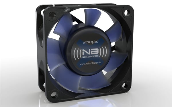 Blacknoise XR-1 Datorväska Fan 6 cm Svart 1 styck