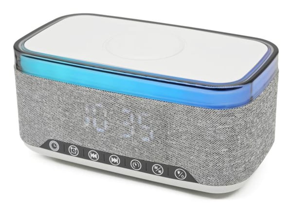 Denver CRQ-225 radio Kello Harmaa