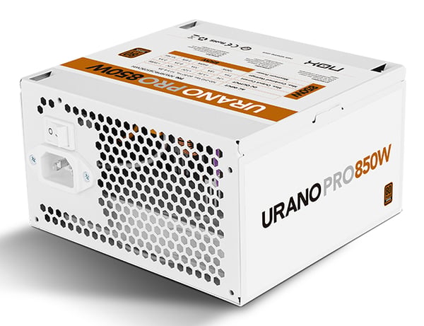 NOX Urano PRO White 850W Bronze enhed til strømforsyning ATX Hvid